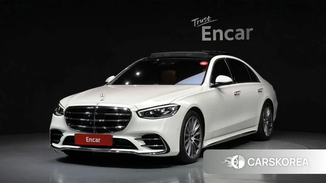 Mercedes-Benz S-Class W223 2022 Белый из Кореи