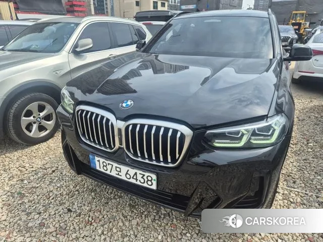 BMW X3 (G01) 2024 Черный из Кореи