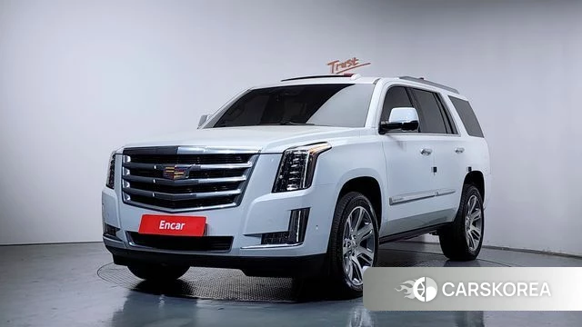 Cadillac Escalade 2018 Белый из Кореи