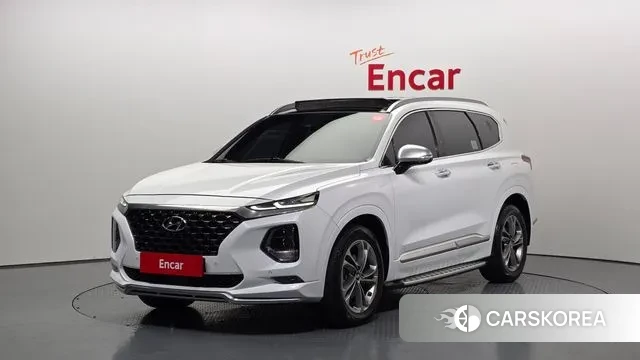 Hyundai Santa Fe TM 2018 Белый из Кореи