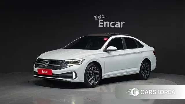 Volkswagen 7th Generation of Jetta 2022 Белый из Кореи