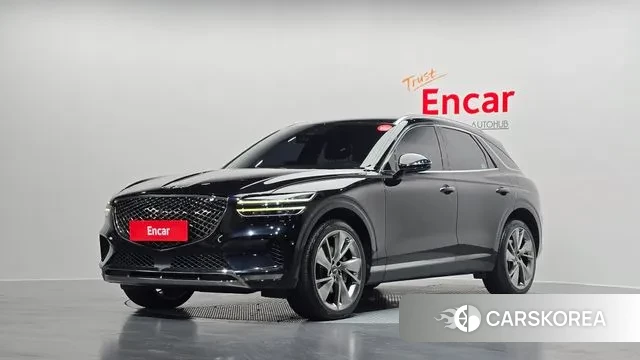 Genesis GV70 2022 Черный из Кореи