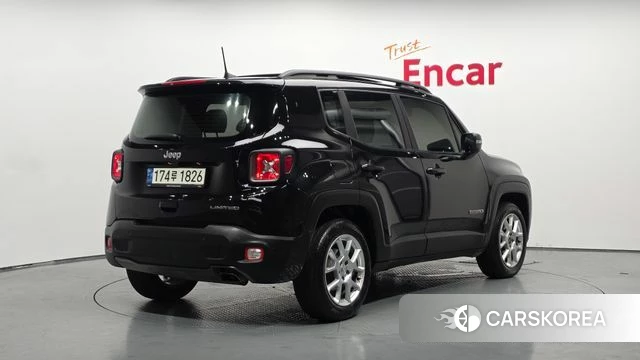 Jeep Renegade 2021 Черный из Кореи