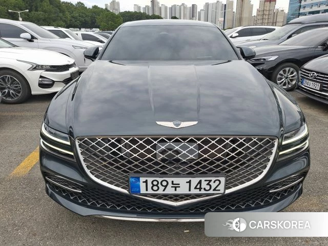 Genesis G80 (RG3) 2023 Темно-зеленый из Кореи