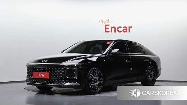 Hyundai Grandeur Hybrid (GN7) 2023 Черный из Кореи