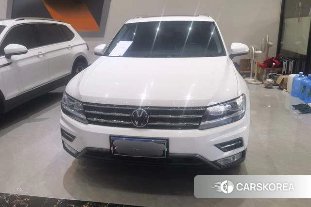 Volkswagen Tiguan L 2021 Белый из Китая