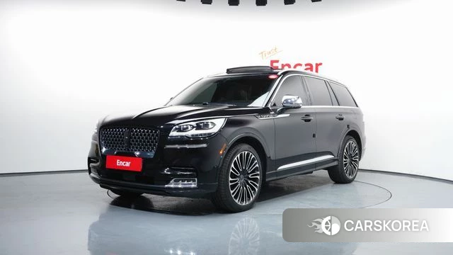Lincoln Aviator 2nd generation 2021 Черный из Кореи