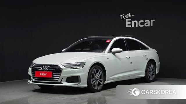 Audi A6 (C8) 2022 Белый из Кореи