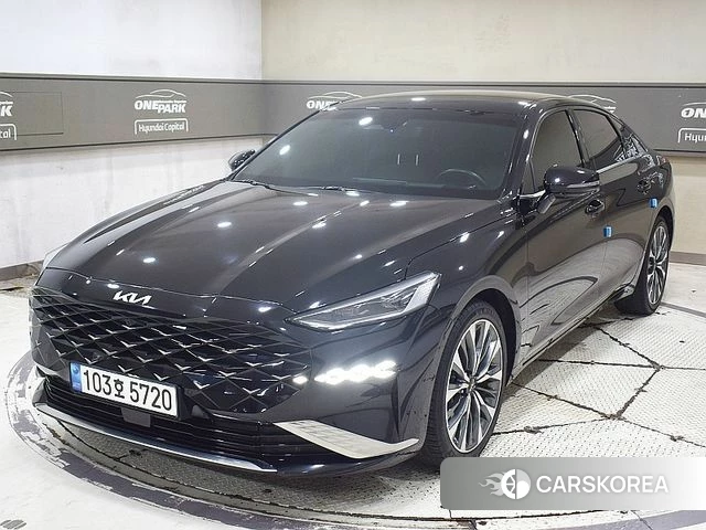 Kia K8 2022 Черный из Кореи