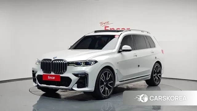 BMW X7 (G07) 2020 Белый из Кореи