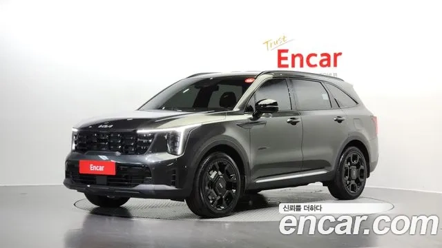 Kia The New Sorento 4th Generation 2024 Серый из Кореи