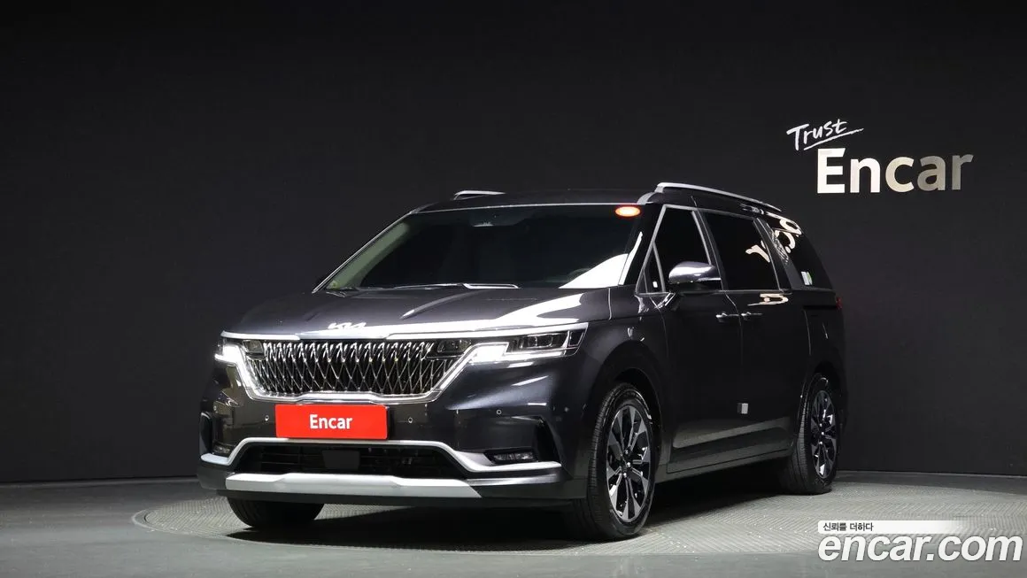 Kia Carnival 4th generation 2022 Серый из Кореи