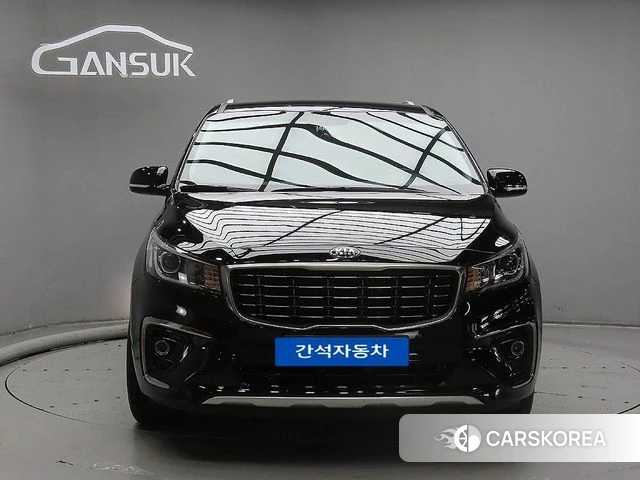 Kia The New Carnival 2019 Черный из Кореи