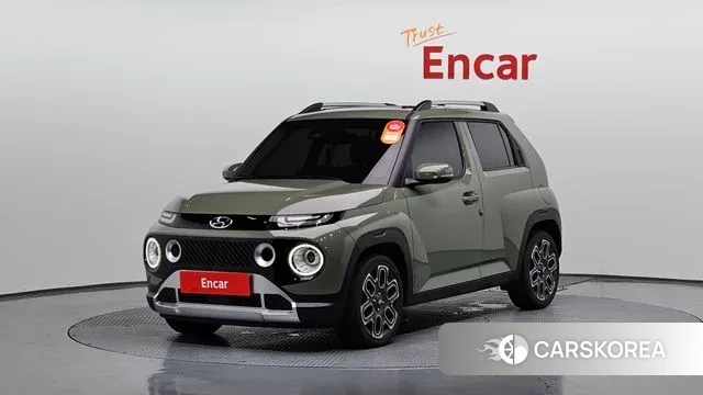Hyundai Casper 2021 Зеленый из Кореи