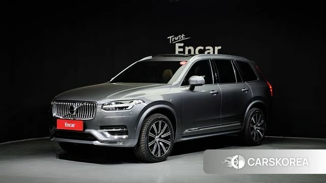 Volvo XC90 second Generation 2019 Серебристо-серый из Кореи