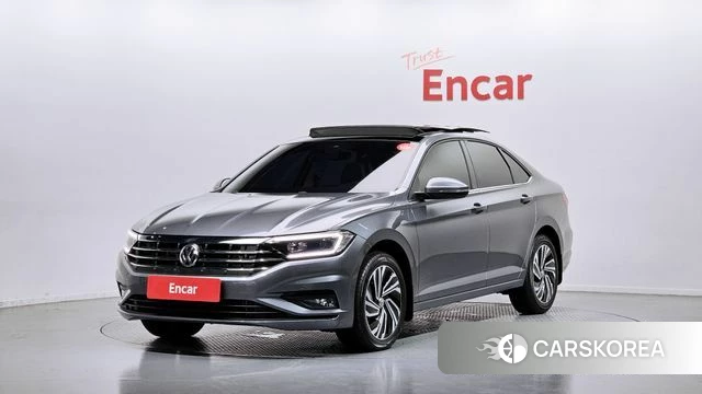 Volkswagen 7th Generation of Jetta 2021 Серый из Кореи