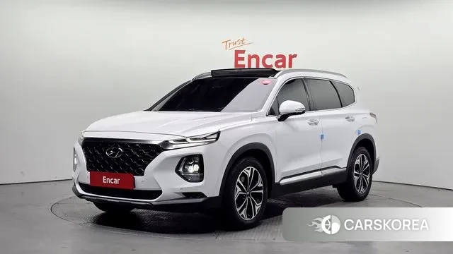 Hyundai Santa Fe TM 2018 Белый из Кореи