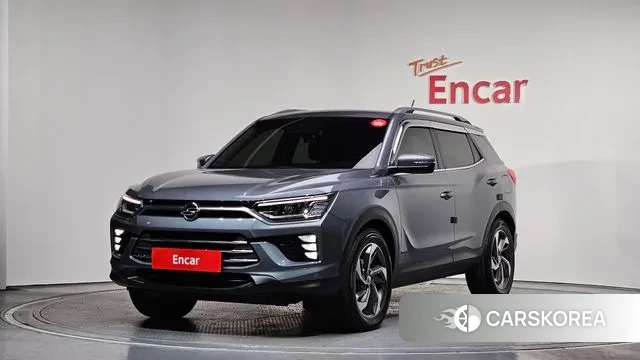 Ssangyong Beautiful Korando 2021 Серый из Кореи