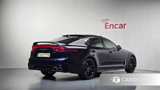 Kia Stinger Meister 2021 Синий из Кореи