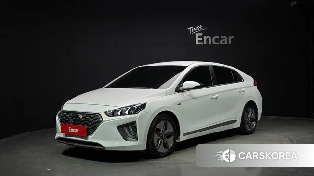 Hyundai The New Ionic Hybrid 2019 Белый из Кореи