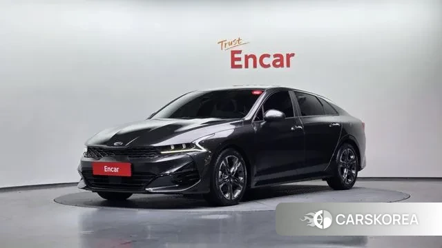 Kia K5 3rd generation 2021 Серый из Кореи