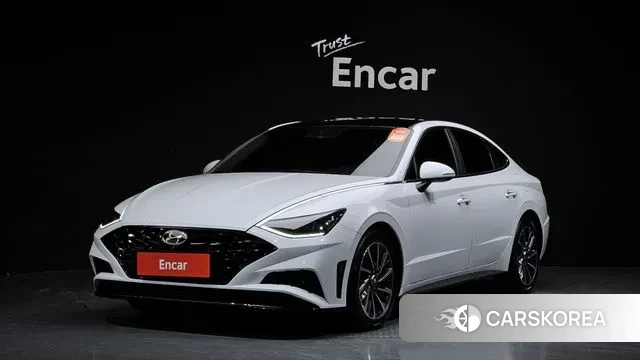 Hyundai Sonata (DN8) 2019 Белый из Кореи