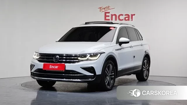 Volkswagen Tiguan second Generation 2023 Белый из Кореи