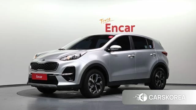 Kia Sportage The Bold 2021 Серебристо-серый из Кореи