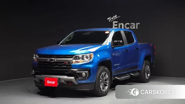 Chevrolet (GM Daewoo) Real New Colorado 2022 Синий из Кореи
