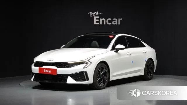 Kia The New K5 Hybrid 3rd generation 2023 Белый из Кореи