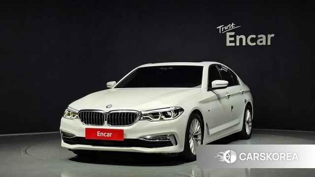 BMW 5 Series (G30) 2018 Белый из Кореи