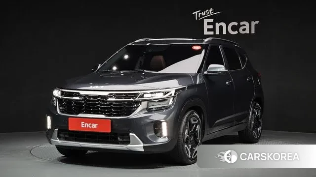 Kia The New Seltos 2022 Серый из Кореи