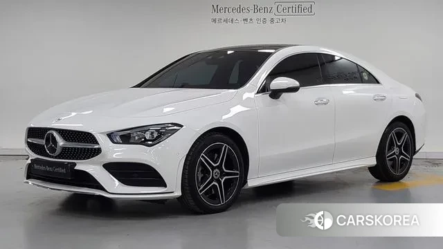 Mercedes-Benz CLA-Class C118 2023 Белый из Кореи