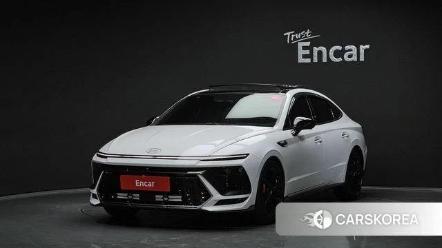 Hyundai Sonata D Edge (DN8) 2023 Белый из Кореи