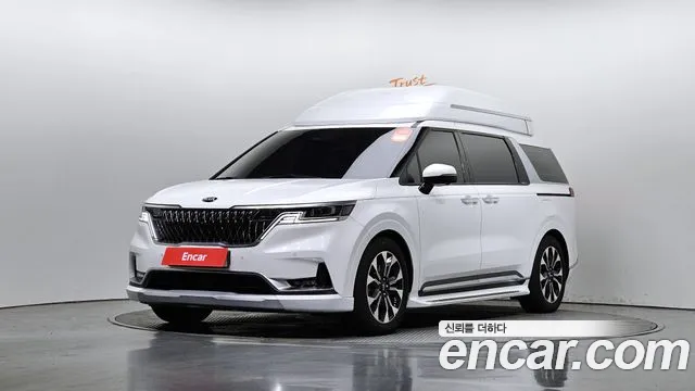 Kia Carnival 4th generation 2021 Белый из Кореи