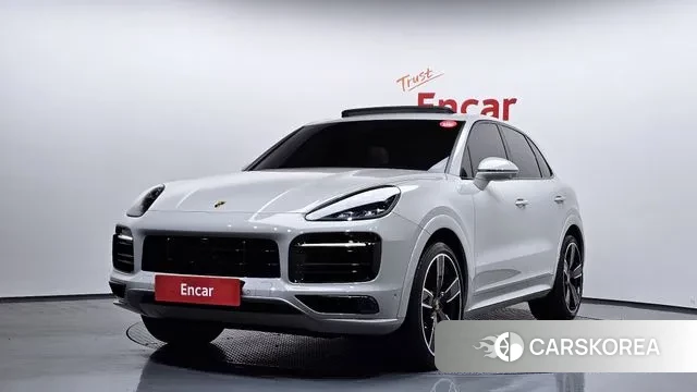 Porsche Cayenne (PO536) 2023 Серебристо-серый из Кореи