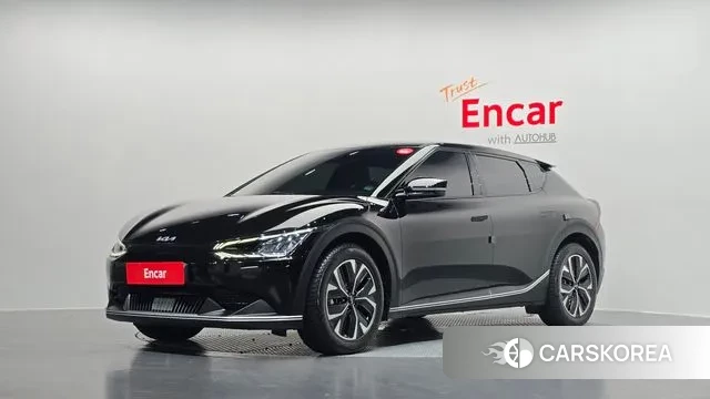 Kia EV6 2023 Черный из Кореи