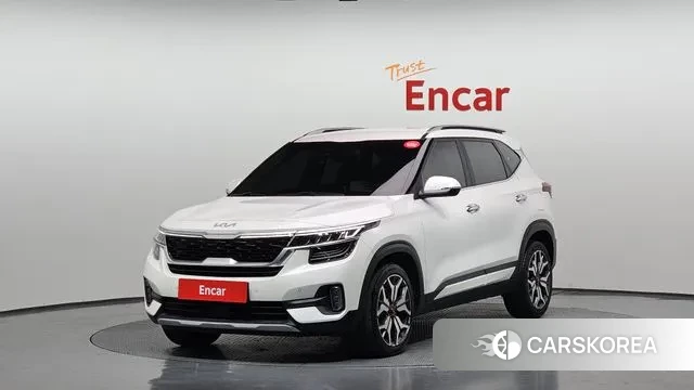 Kia Seltos 2021 Белый из Кореи