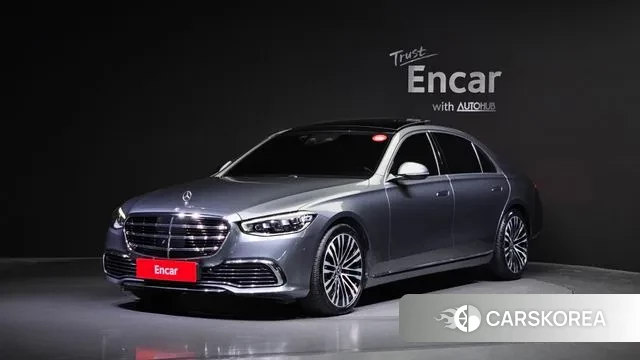 Mercedes-Benz S-Class W223 2021 Белый из Кореи