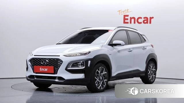 Hyundai Kona Hybrid 2020 Белый из Кореи