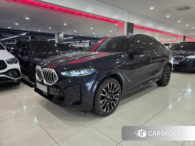 BMW X6 (G06) 2025 Черный из Кореи