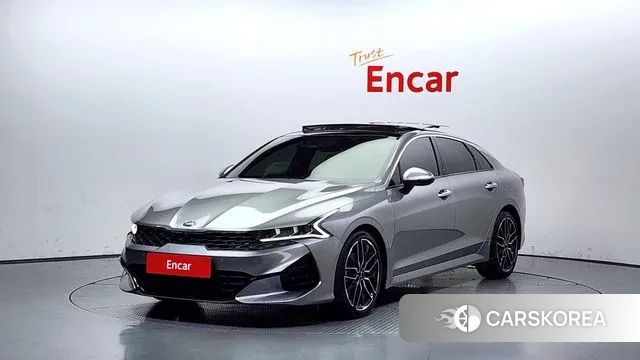 Kia K5 3rd generation 2020 Серый из Кореи