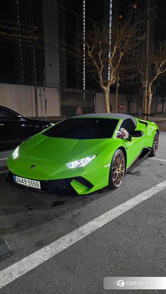 Lamborghini Huracan 2018 Зеленый из Кореи