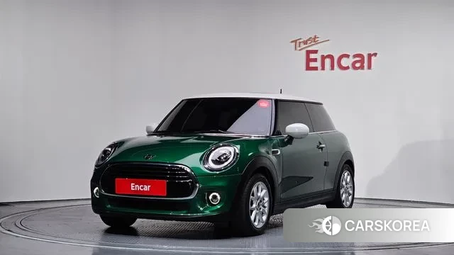 Mini Cooper 2021 Зеленый из Кореи