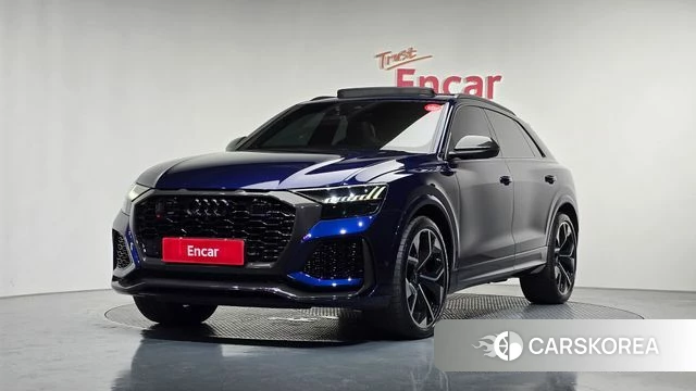 Audi RSQ8 (4M) 2021 Синий из Кореи