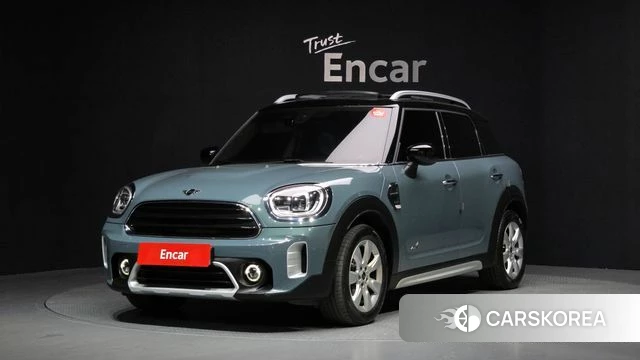 Mini Cooper D Countryman 2022 Небесно-голубой из Кореи