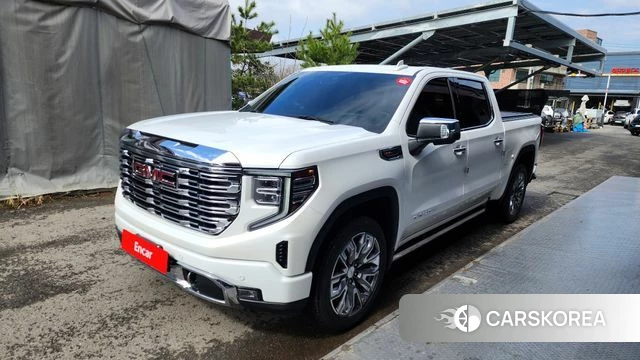 GMC Sierra 2022 Белый из Кореи