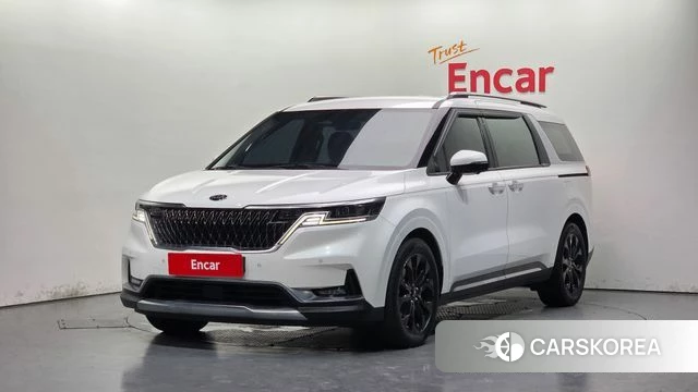 Kia Carnival 4th generation 2021 Белый из Кореи