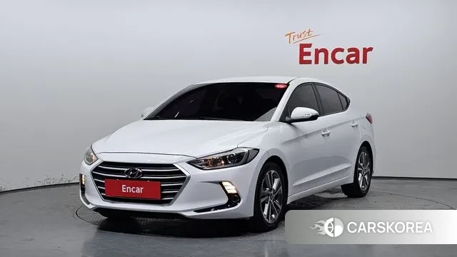 Hyundai Avante AD 2018 Белый из Кореи