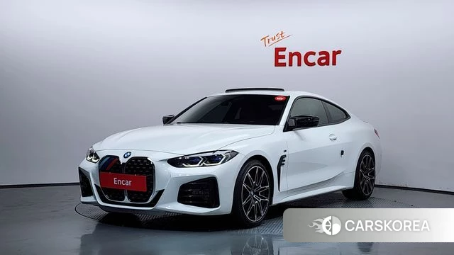 BMW 4 Series (G22) 2022 Белый из Кореи